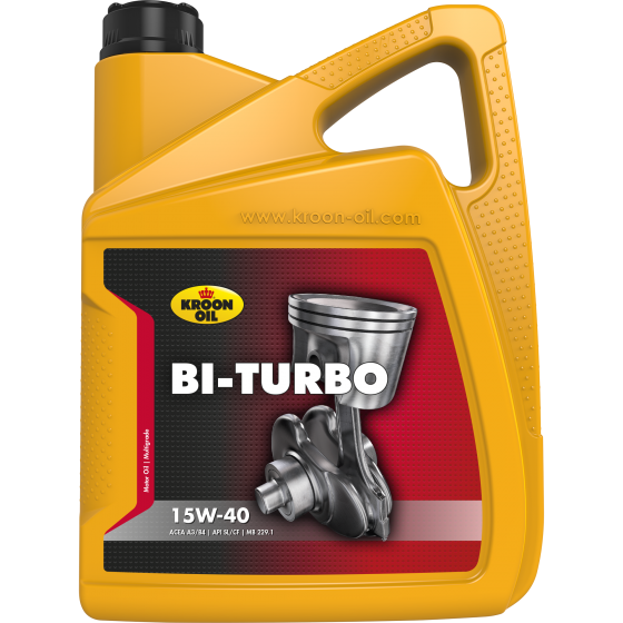 Моторное масло KROON-OIL BI-TURBO 15W-40, 5л